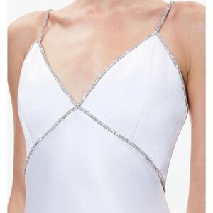 ALICE + OLIVIA
Julienne Rhinestone Mini Slip Dress NWT